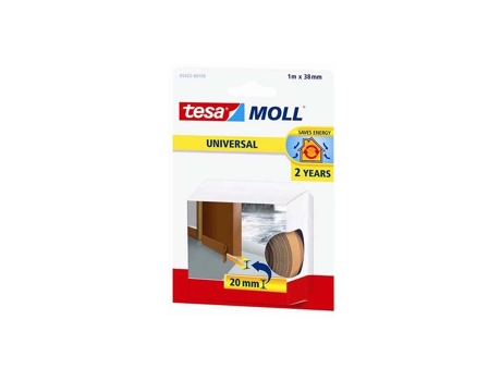 Burlete para Puertas 1M X 38Mm TESA 5422 Castaño 620106855