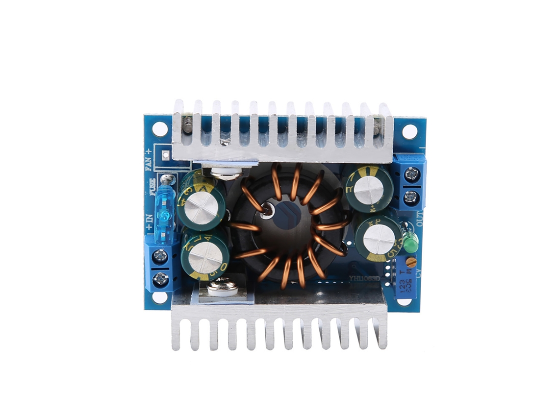 Módulo De Fuente De Alimentación Convertidor Elevador Cc-cc De 150 W, De 8-32 V A 9-46 V Y 10 A.