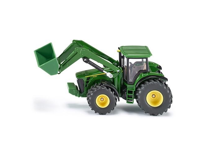 Vehículo SIKU John Deere con el cargador frontal