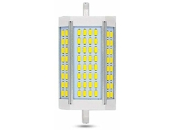 Bombilla Led Regulable R7s De 118 Mm Y 30 W, 3000 Lúmenes, Luz Blanca Fría De 6000 K, Para Apliques De Pared, Suelo Y Focos.