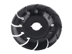 Disco De Corte De Madera Negro 12 Dientes 90x16mm Para Amoladora Herramienta De Carpintería