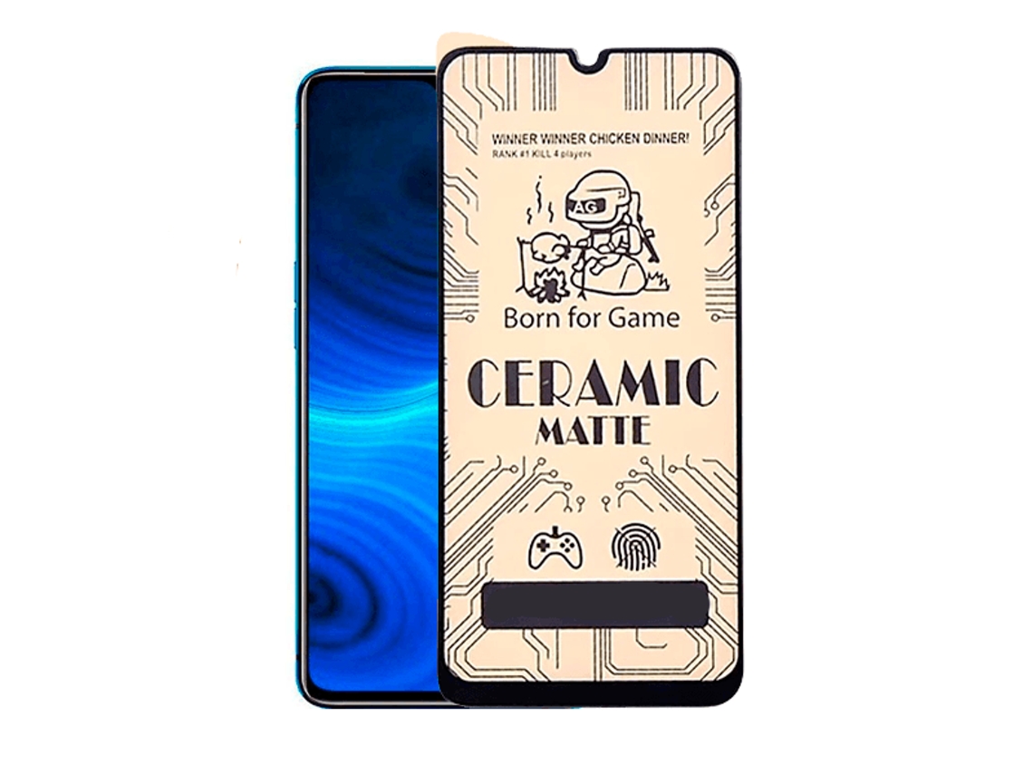 Cubierta Completa de Vidrio Templado CeramicGlass para Samsung Galaxy A04s - Transparente/Negro