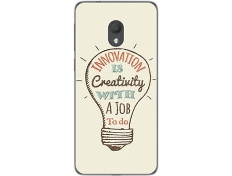 Carcasa Alcatel 1C (2019) TUMUNDOSMARTPHONE Creativity Multicolor