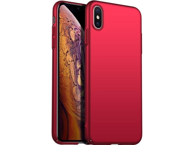 Funda iPhone XS WISETONY Kaiqimi-136 Rojo
