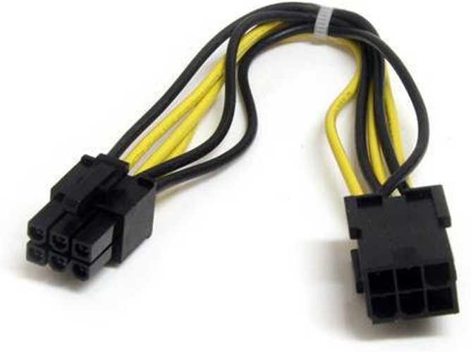 Cable STARTECH Cable de Extensión de Alimentación PCI Express de 6 pines - 8 pulgadas