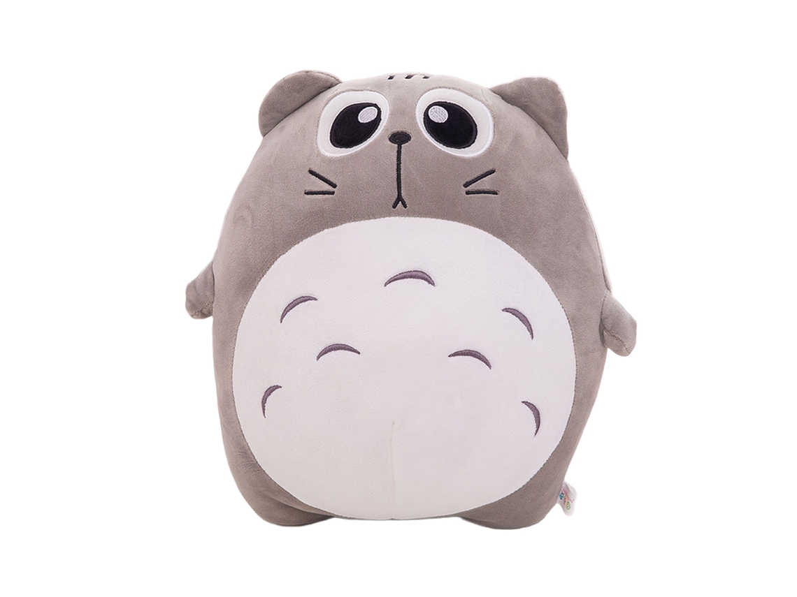 Almohada Extrasuave Y Mullida Diseño Gatito Gordo. 40 Cm.