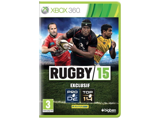 Juego Xbox 360 Rugby 2015