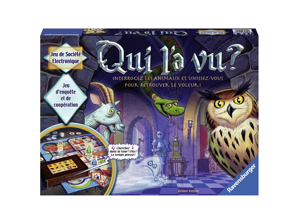 Juego Colectivo RAVENSBURGER Who saw it? (Edad Mínima Recomendada: 6 años)