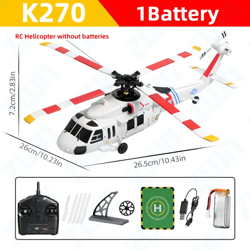 Helicóptero Teledirigido 2.4g, Giroscopio De 6 Ejes, 4 Canales, Mantenimiento De Altitud.