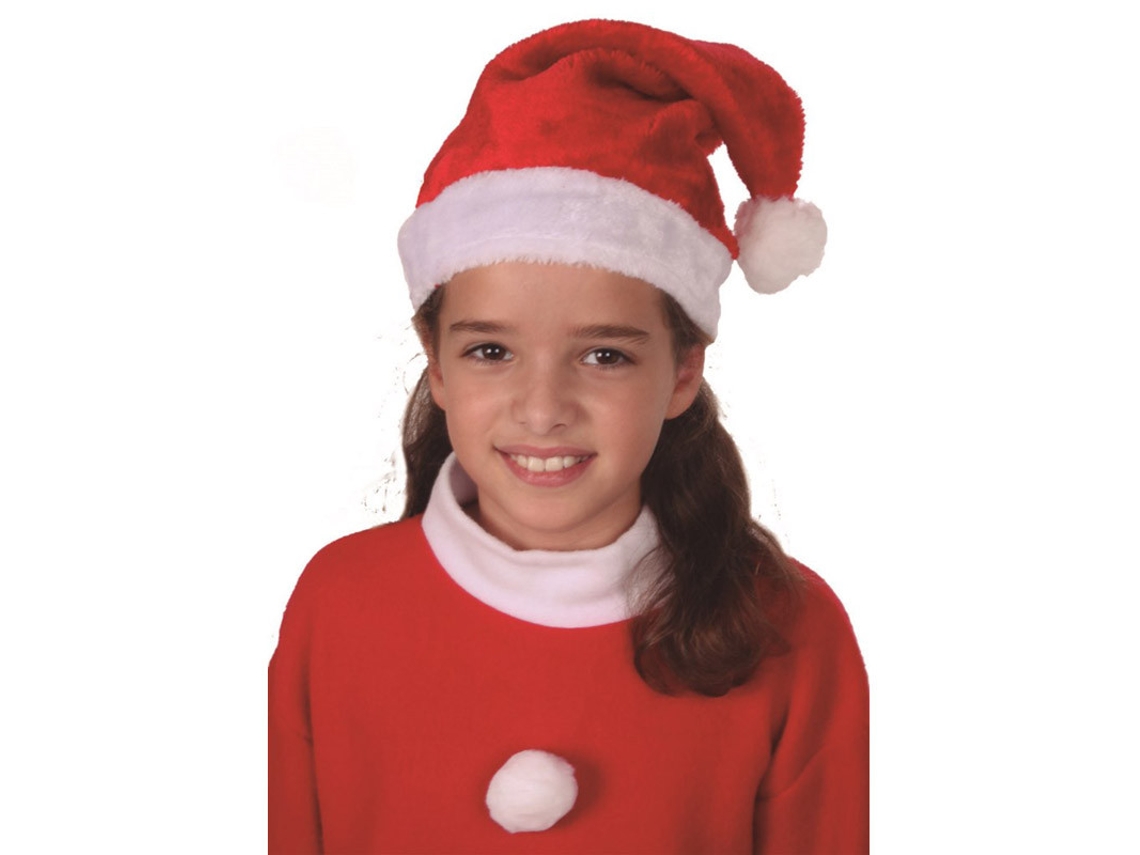 Sombrero EUROCARNAVALES Papá Noel Infantil De Calidad Extra