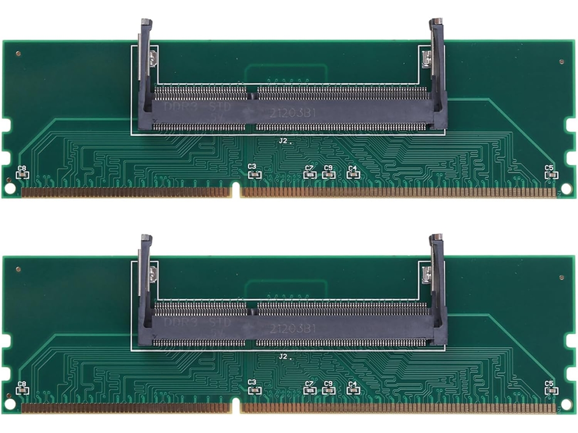 1 Par De Adaptadores De Memoria Ddr3 So-dimm De 200 Pines A 240 Pines