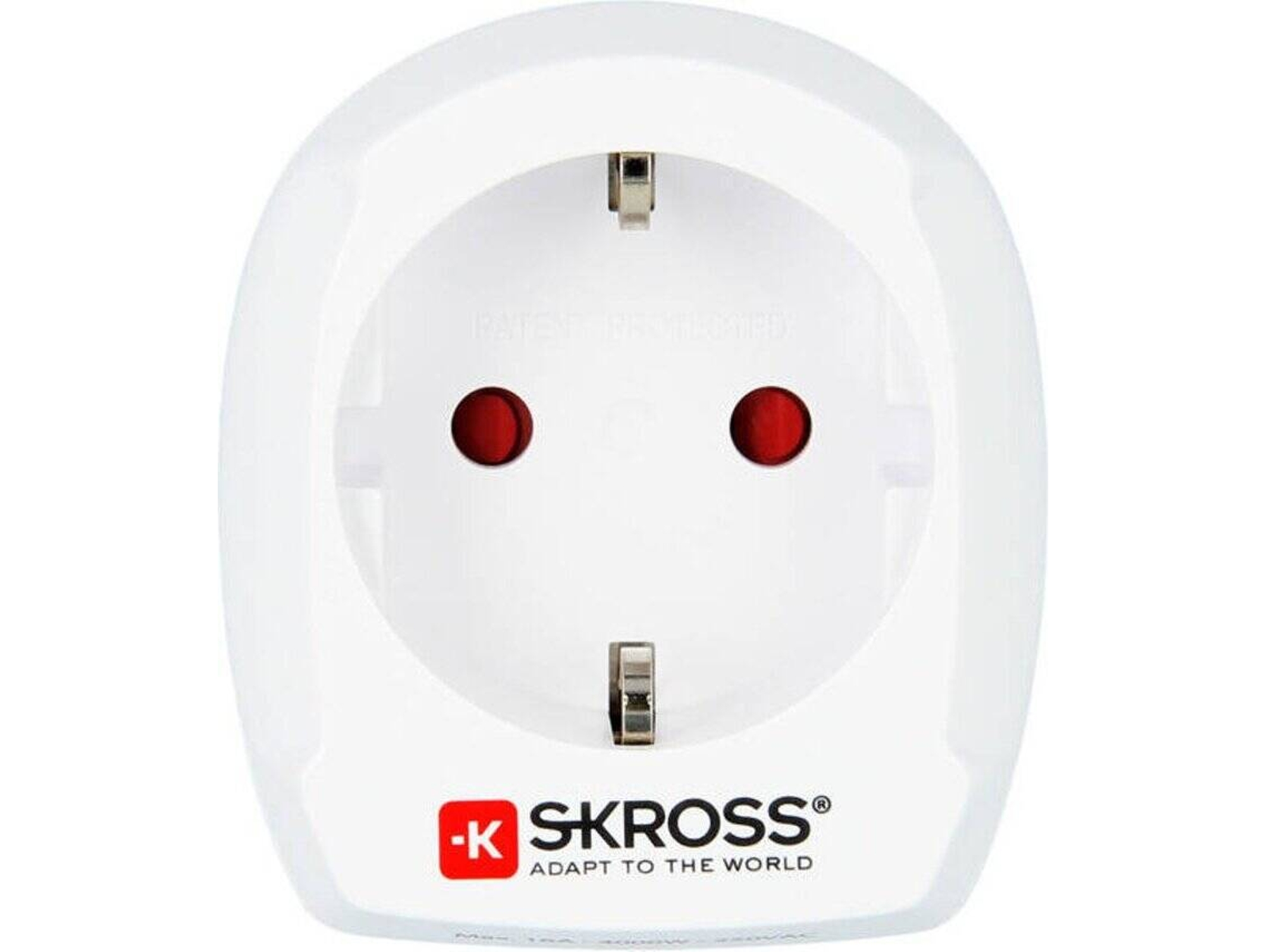 Adaptador de Viaje SKROSS Europe to UK (Reino Unido - 3250 W - Blanco)