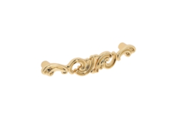 Tirador para mueble Aleación de zinc. Estilo clásico. Distancia entre ejes 96. chapado en oro HARDWAREXCHANGE
