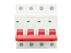 Disyuntor De Circuito Mini Dc 1000v 4p Montado En Rail Din Protección Contra Cortocircuito Para Sistema Solar
