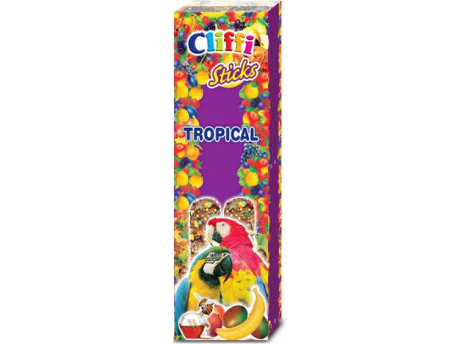 Snack para Loros CHEMI-VIT Frutos y Miel (150g - Sabor: Frutas y Miel)