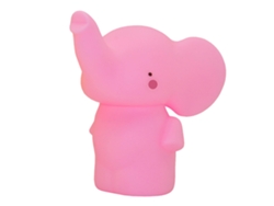 Luz Noturna Led - Elefante (Rosa) JEIIBRZUI
