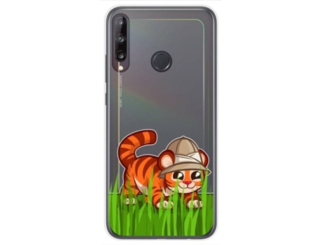 Carcasa Huawei P40 Lite E TUMUNDOSMARTPHONE Dibujos Transparente Multicolor