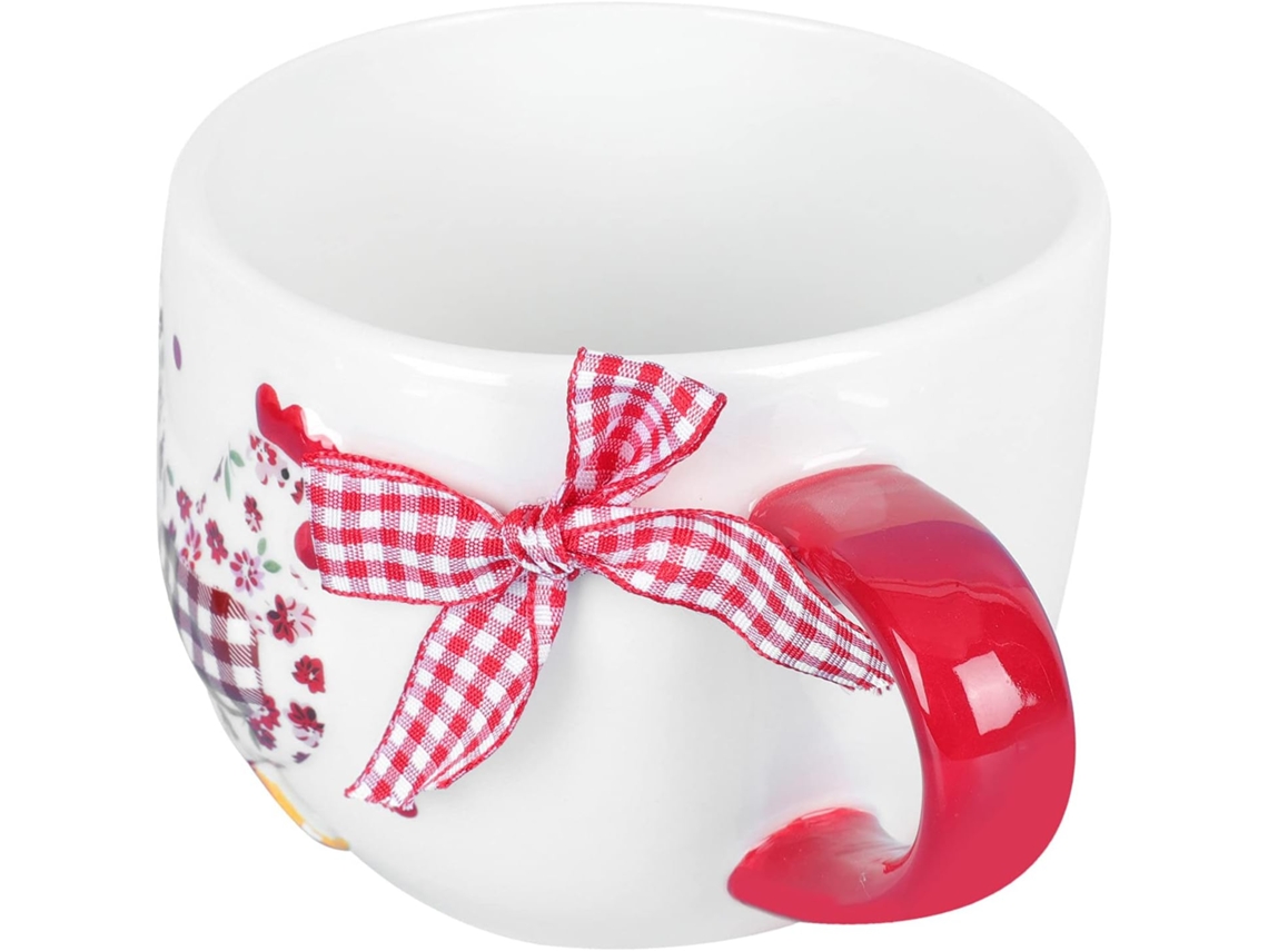 Caneca Para Bebidas Com Estampa Criativa De Galo, Caneca De Café Com Relevo
