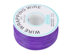 Cable De Cobre Estañado Unicore Para Conexión Electrónica De Placas De Circuitos Impresos - Morado