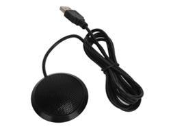 Micrófono De Escritorio Usb Portátil Con Condensador Omnidireccional De 360 Grados Para Captación De Sonido En Reuniones Y Transmisiones En Vivo - Sin Interruptor