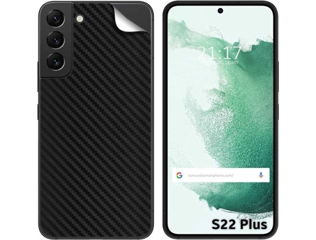 Carcasa Samsung Galaxy S22 Plus 5G TUMUNDOSMARTPHONE Vinilo Textura Carbono Multicolor