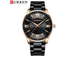 Reloj De Cuarzo Resistente Al Agua (negro), Estilo Delgado, Correa De Acero Inoxidable, Reloj De Negocios Elegante Para Hombre.
