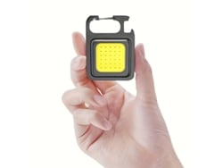 Mini Linterna Led Portátil Con Gancho Magnético Y Abridor De Botellas, Recargable Por Usb, Decoración Para Gamers.