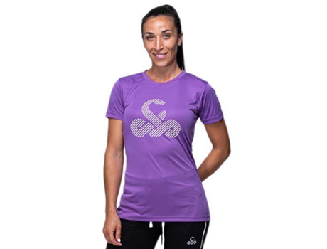Camiseta de Mujer VIBORA Taipan Tenis Morado (M)