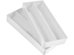 Juego De 2 Cajas Para Guardar Monedas Con Múltiples Compartimentos.
