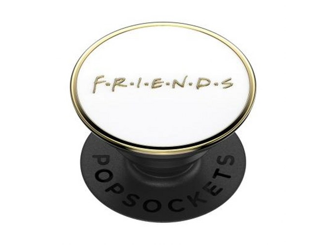 POPSOCKETS Pop Grip para Smartphones Enamel Friends con PopTop intercambiable Negro