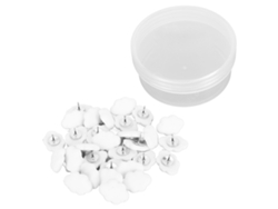 30 Alfileres De Nube Decorativos Para Tableros De Corcho, Diy Manualidades, Lindo Cartapacio Con Caja De Almacenamiento