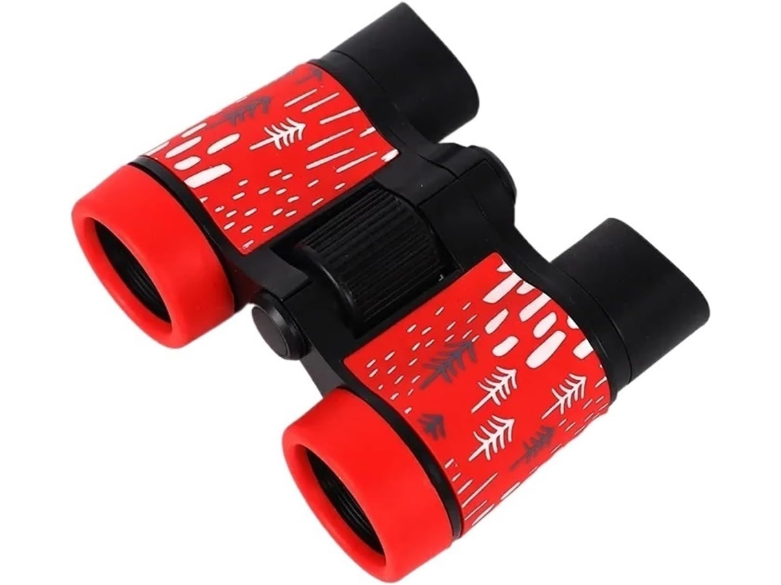 Telescopios Binoculares De Goma De 4x30 Mm Para Niños, Telescopio Plegable Educativo, Óptica.