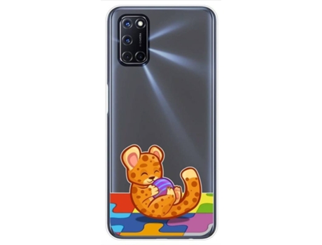 Carcasa Oppo A52 TUMUNDOSMARTPHONE Dibujos Transparente