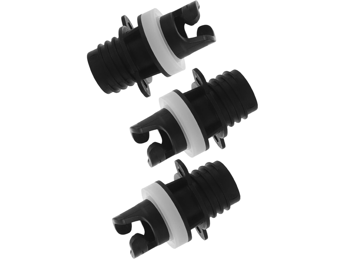 Adaptador para inflar tablas de paddle surf y botes inflables, juego de 3 piezas.