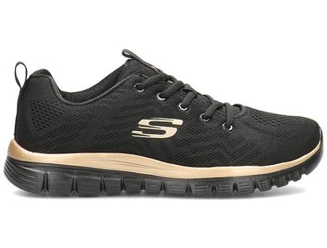 Zapatillas SKECHERS Graceful-Get Connected Mujer (39 - Negro)