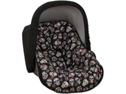 Funda Protectora BABYLINE Lovely Skull Negro