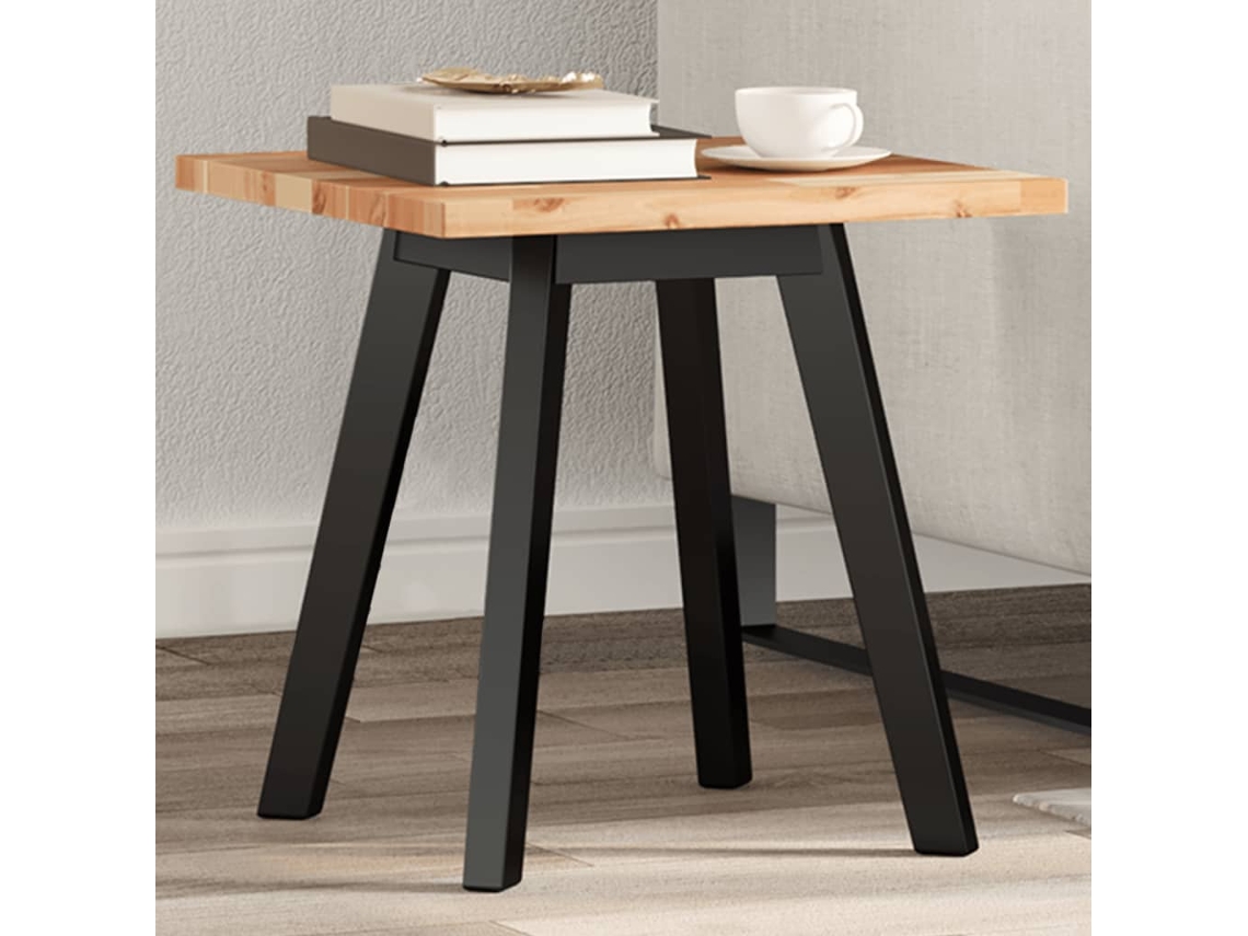 Tablero De Mesa | Superficie De Mesa | Tablero De Escritorio Cuadrado Madera Maciza De Acacia 40x40x2 Cm Wsd77142