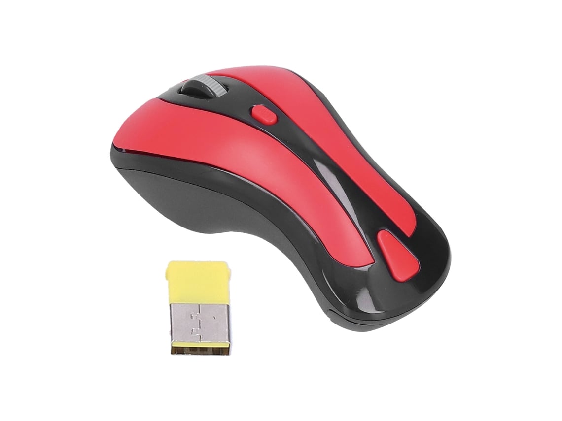 Rato Sem Fio 2.4ghz Com Transmissão A 10m 4 Dpi Compatível Com Win/android/os X Para Pc E Gaming