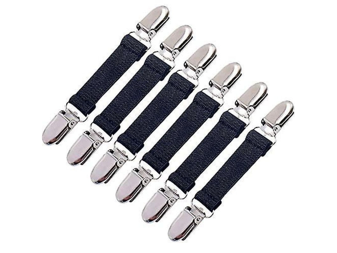 2026-6pcs Pinzas Para Guantes Invierno De Acero Inoxidable Elásticas Para Bebés Niños Adultos