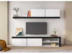 Mueble de TV SKRAUT HOME (200 x 40 x 180 - Melamina)