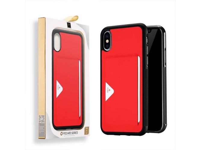 Funda iPhone XS Max WISETONY Dux Ducis-420 Rojo