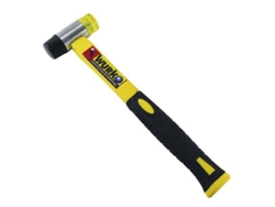 Martillo tubular 30 mm goma + pvc m/ fibra