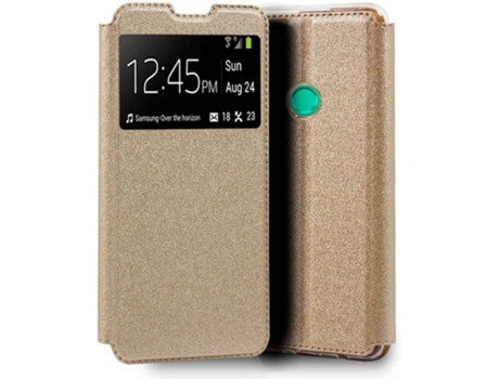 Funda Huawei P Smart 2020 COOL Flip Cover Amarillo