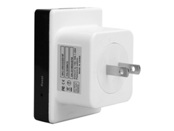 Enrutador de red inalámbrica, repetidor wifi, amplificador SSID único, 300 Mbps, Yizhood (negro)