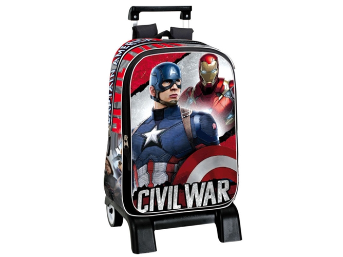 Trolley Infantil PERONA Capitán América Civil War Justice 42cm