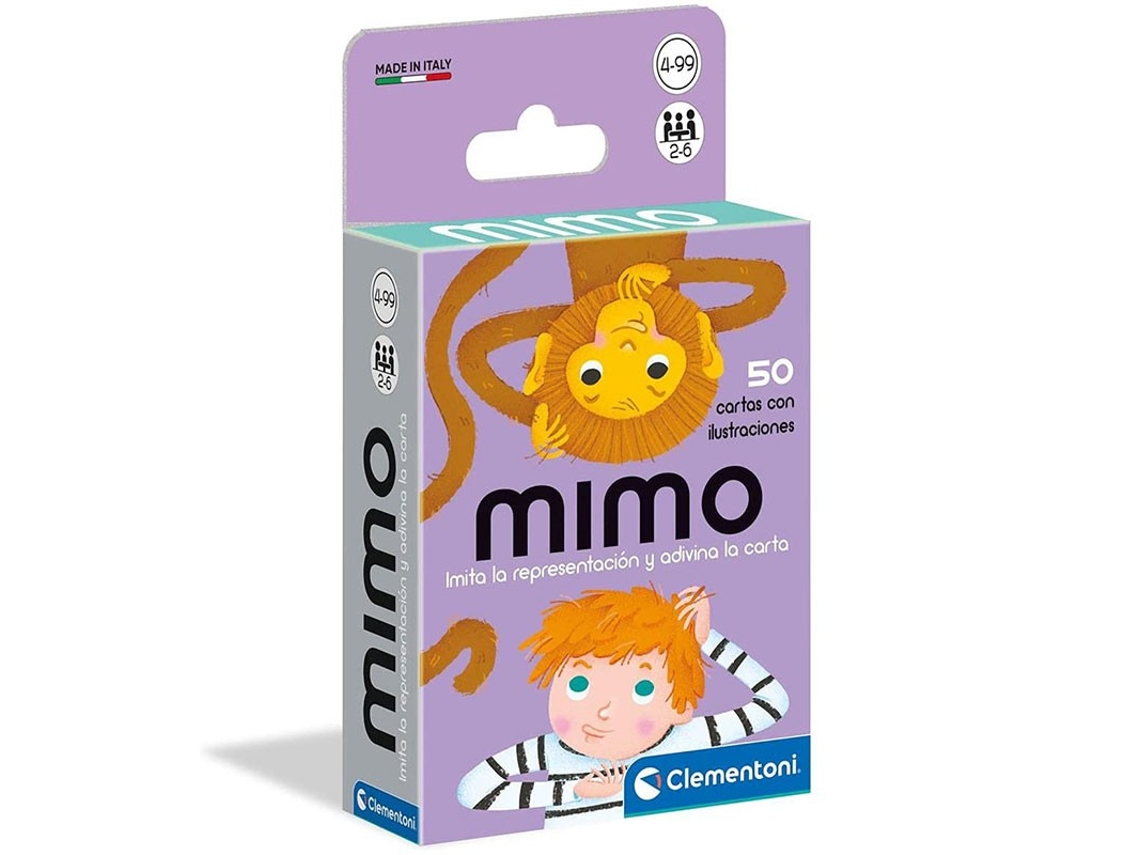 Mimo Juego De Cartas Para Niños Con 50 Ilustraciones De Aprendizaje Clementonip25