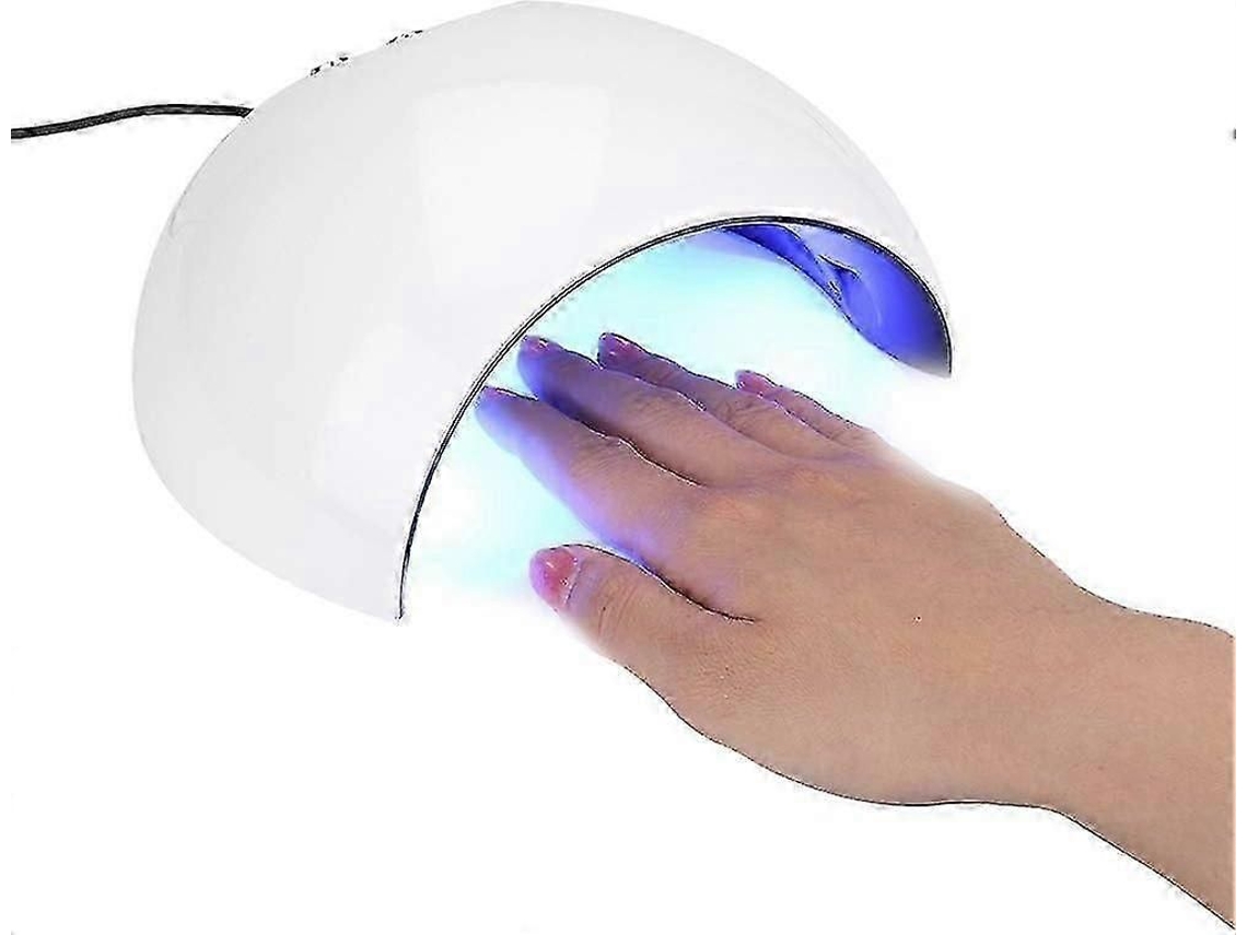 Secador de uñas LED UV de 36 W, lámpara secadora de uñas UV ultraportátil para el secado de uñas de manos y pies GOKOCO