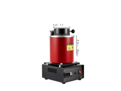 Horno de fusión eléctrico, sistema de control PID, calentamiento rápido, 1750 W