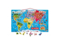 Puzzle Magnético JANOD World (92 Piezas)