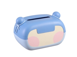 Porta pañuelos Nezha, bonito porta servilletas, porta servilletas de mesa, estilo chino chic, decoración de dibujos animados, azul